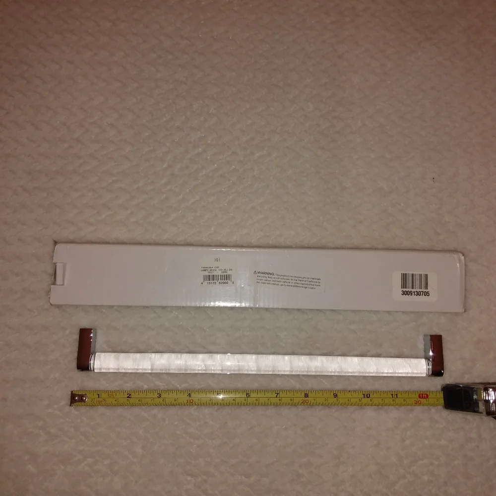 Restoration Hardware Lambeth Smooth Crystal Pull NWT